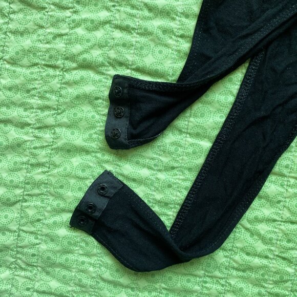 Plus Size Square Neck Bodysuit - Picture 2 of 4